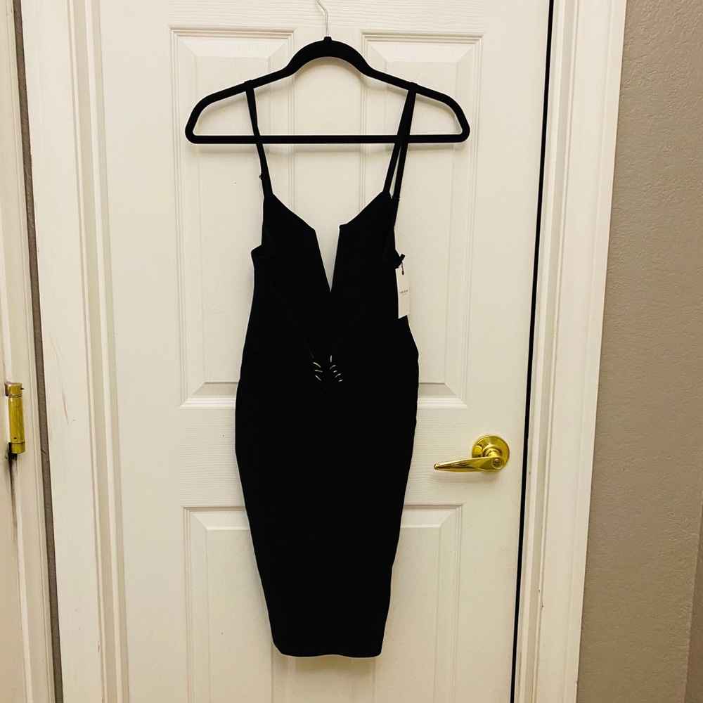 Few Moda Bandage Bodycon Deep V Dress NWT NEW MED